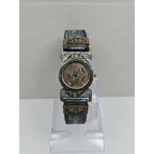 Womens Rare Robokid Steampunk Grunge Tooled Futuristic Watch Unique New Battery